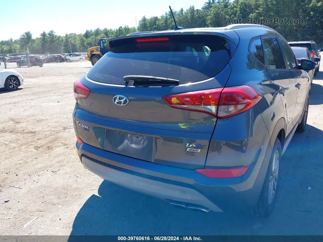 2017 Hyundai Tucson Eco Gray vin: KM8J3CA2XHU386231