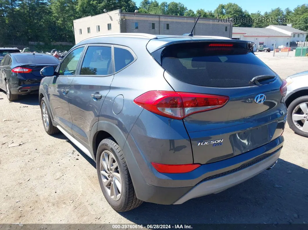 2017 Hyundai Tucson Eco Серый vin: KM8J3CA2XHU386231