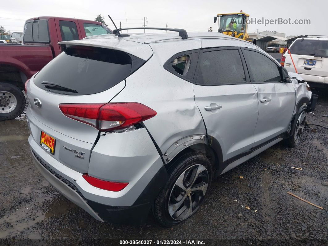 2017 Hyundai Tucson Sport Silver vin: KM8J3CA2XHU397441