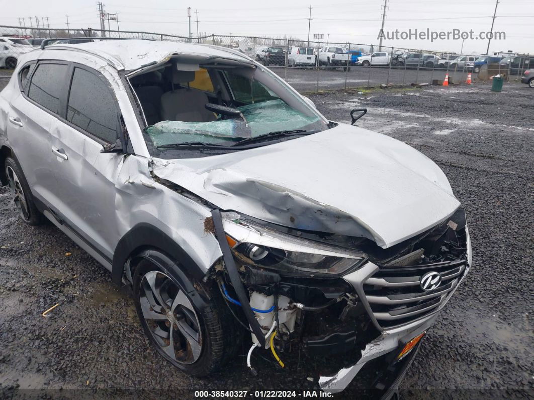 2017 Hyundai Tucson Sport Silver vin: KM8J3CA2XHU397441