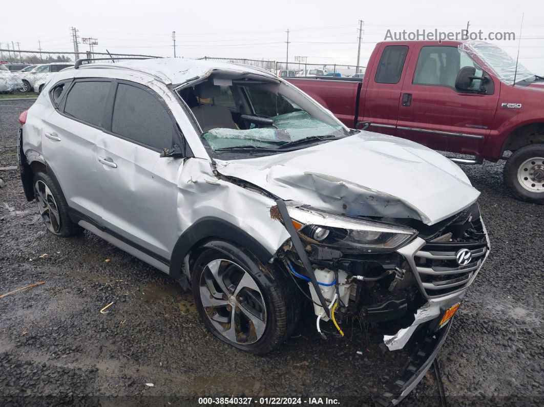 2017 Hyundai Tucson Sport Silver vin: KM8J3CA2XHU397441