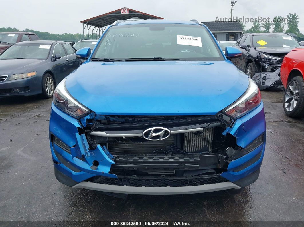 2017 Hyundai Tucson Sport Blue vin: KM8J3CA2XHU503922