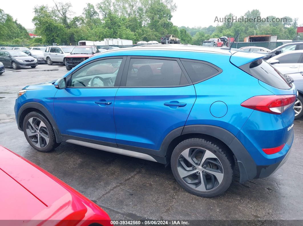 2017 Hyundai Tucson Sport Blue vin: KM8J3CA2XHU503922