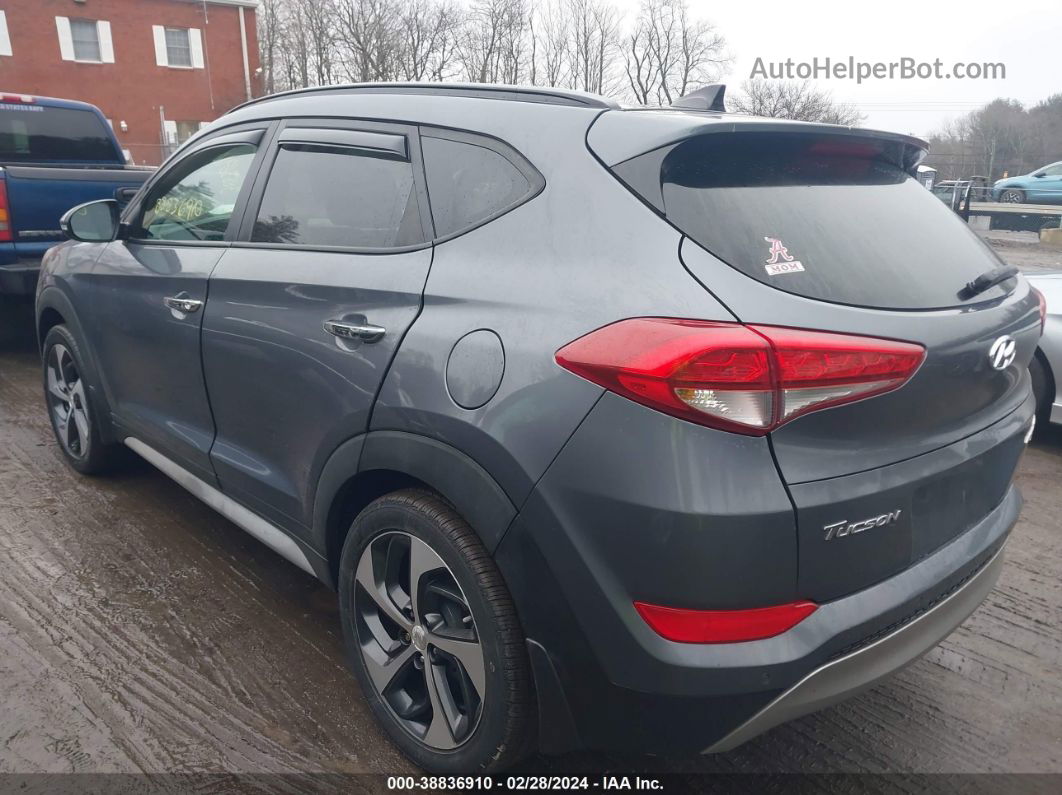 2018 Hyundai Tucson Limited Gray vin: KM8J3CA2XJU647184