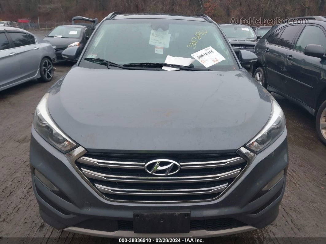 2018 Hyundai Tucson Limited Gray vin: KM8J3CA2XJU647184