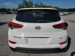 2016 Hyundai Tucson Limited White vin: KM8J3CA40GU060406