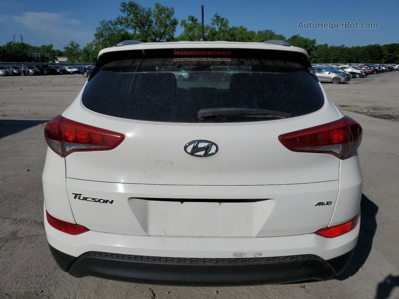 2016 Hyundai Tucson Limited Белый vin: KM8J3CA40GU060406