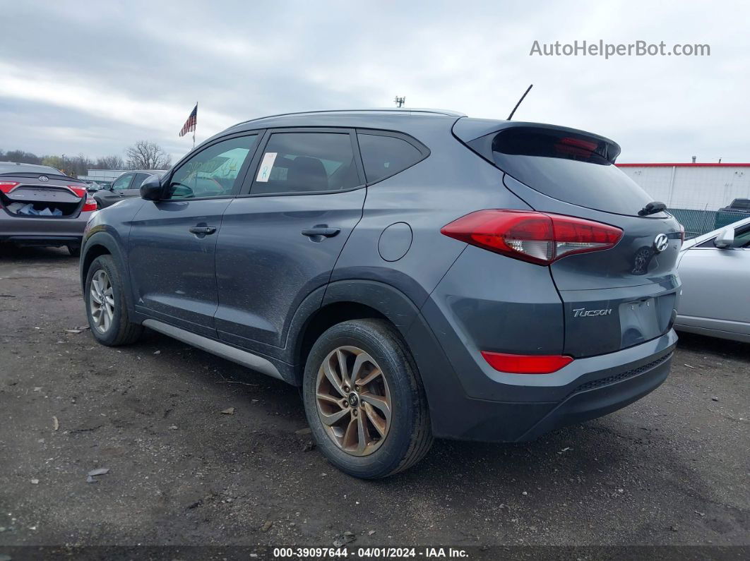 2017 Hyundai Tucson Se Gray vin: KM8J3CA40HU258744