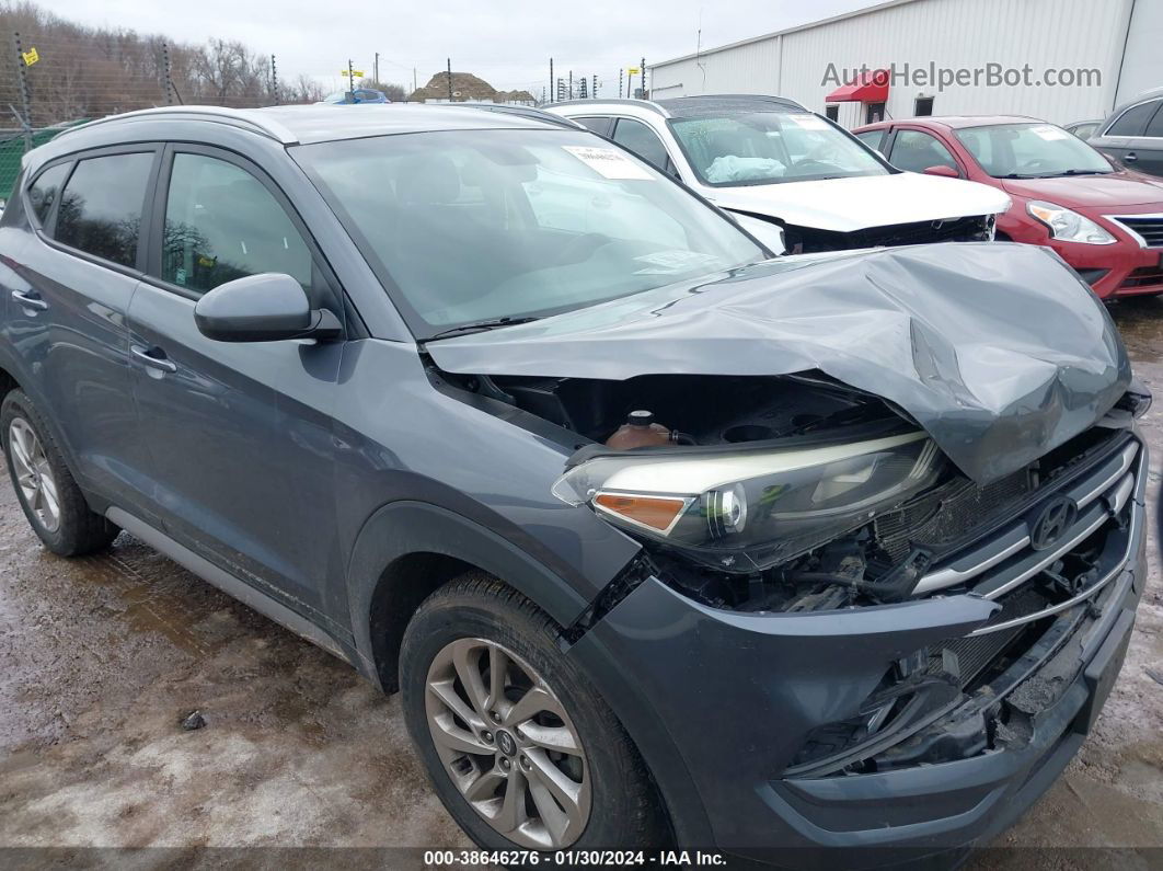 2017 Hyundai Tucson Se Gray vin: KM8J3CA40HU350078