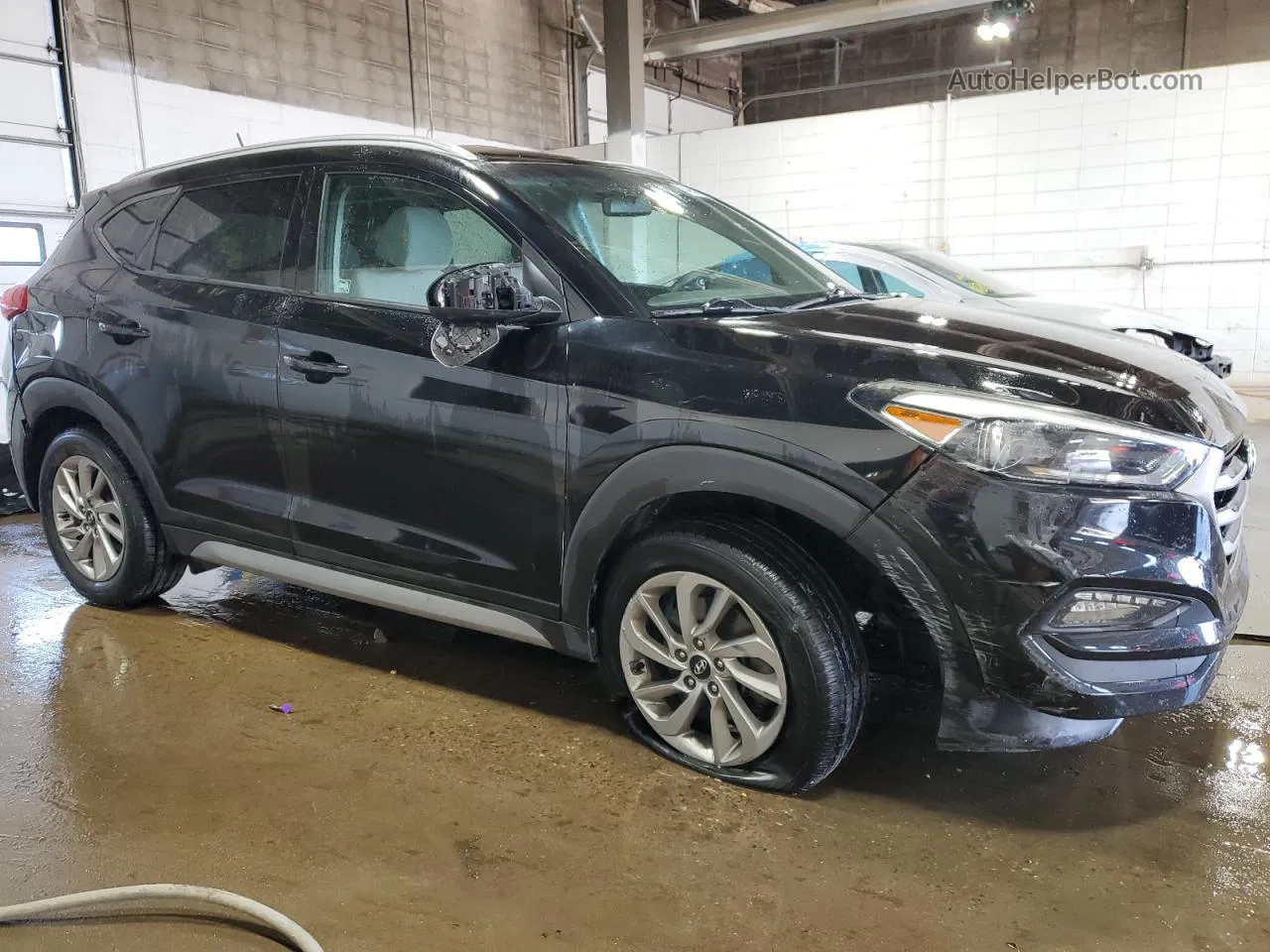 2017 Hyundai Tucson Limited Black vin: KM8J3CA40HU351439