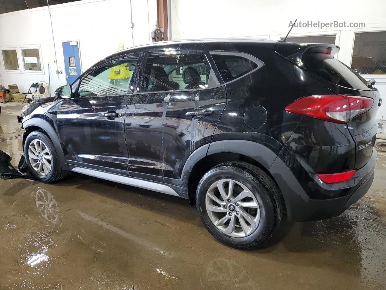 2017 Hyundai Tucson Limited Black vin: KM8J3CA40HU351439