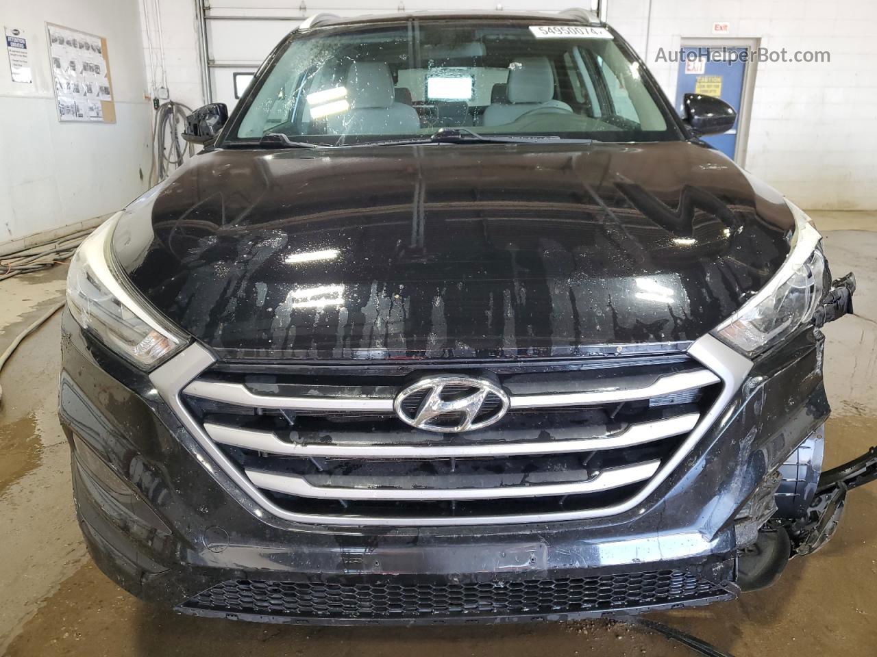 2017 Hyundai Tucson Limited Black vin: KM8J3CA40HU351439