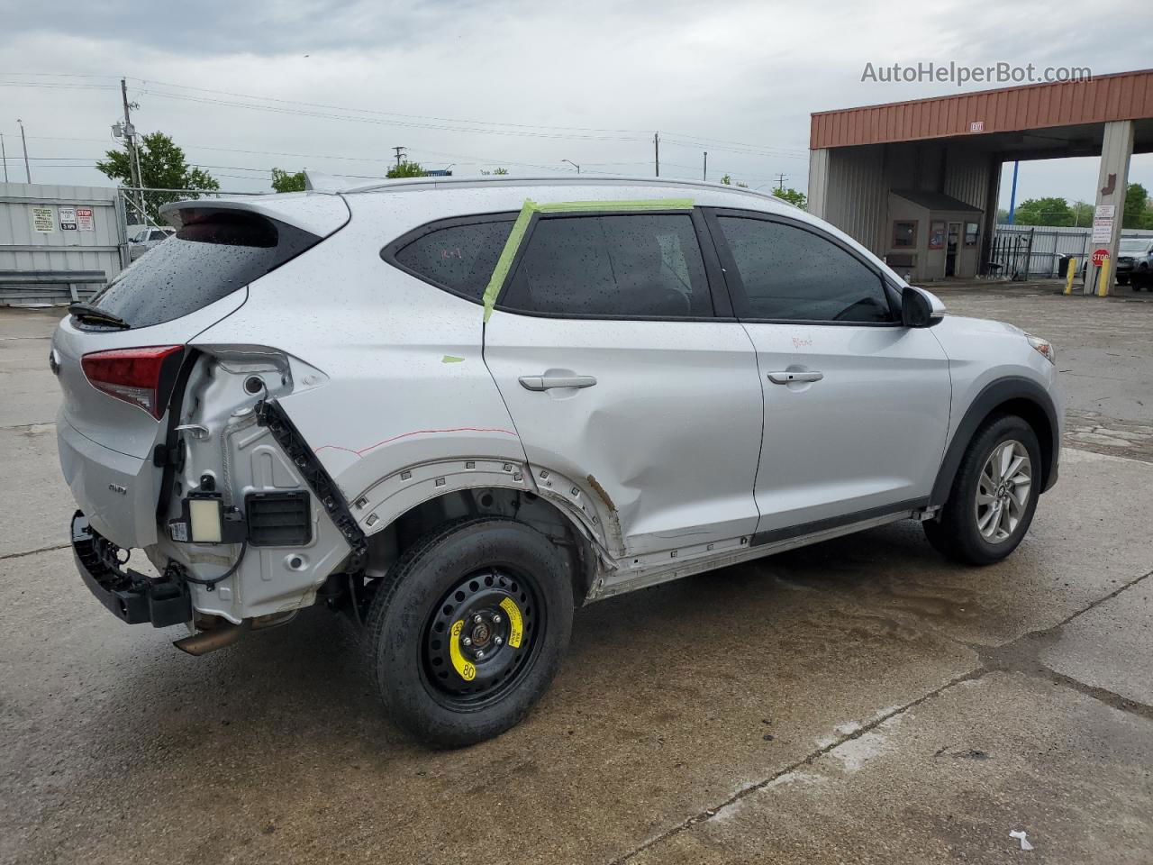 2017 Hyundai Tucson Limited Silver vin: KM8J3CA40HU365468