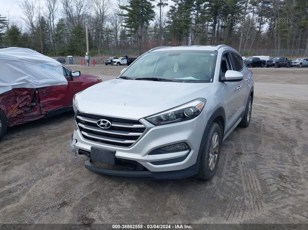 2017 Hyundai Tucson Se Silver vin: KM8J3CA40HU508550