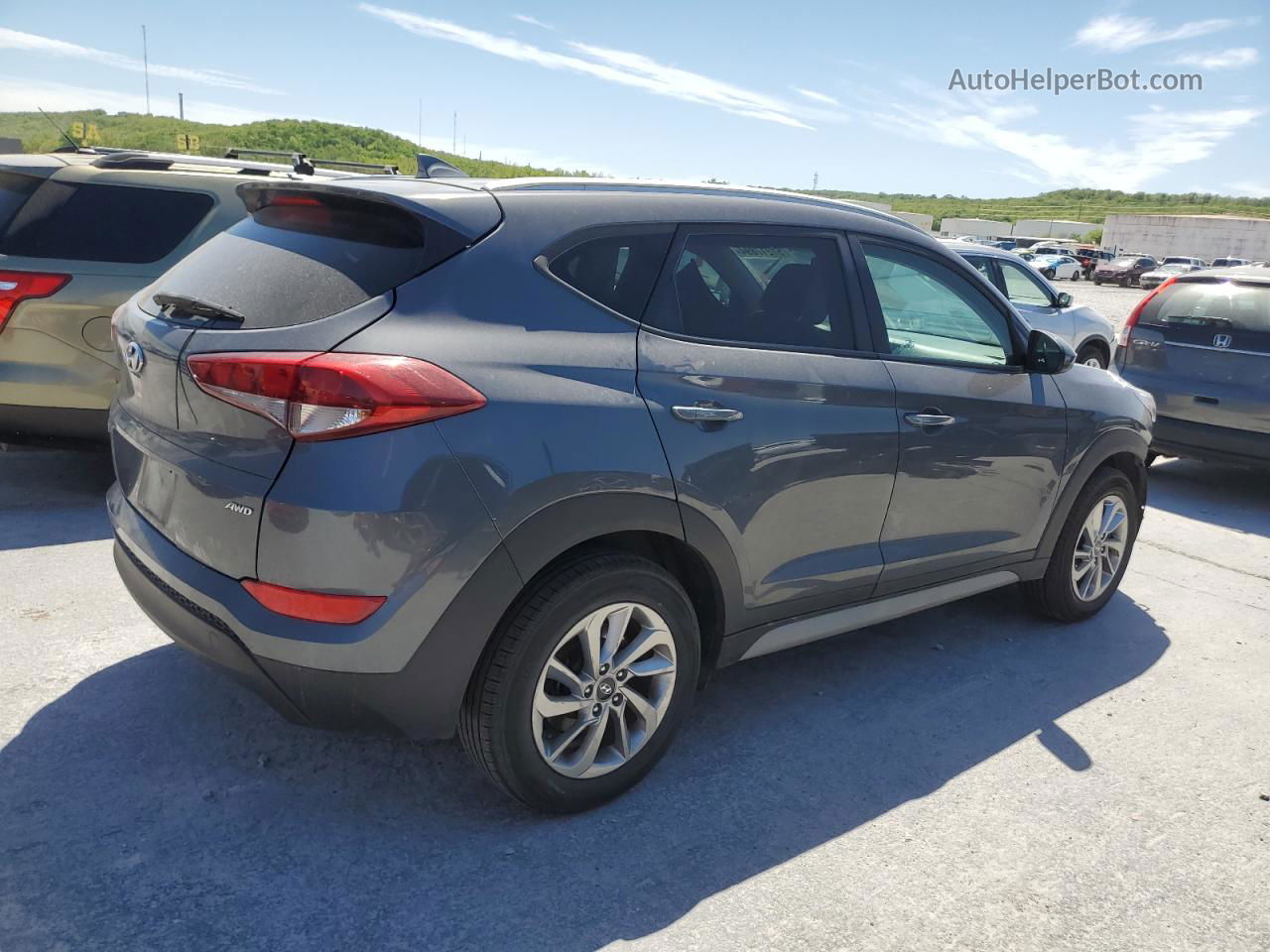 2018 Hyundai Tucson Sel Charcoal vin: KM8J3CA40JU752155