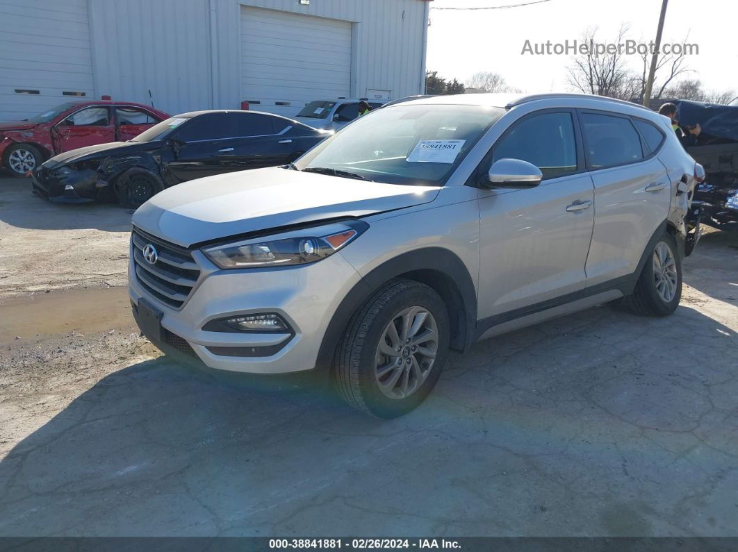 2018 Hyundai Tucson Sel Plus Silver vin: KM8J3CA40JU763916