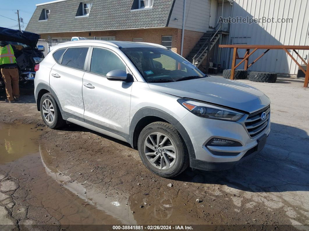 2018 Hyundai Tucson Sel Plus Silver vin: KM8J3CA40JU763916