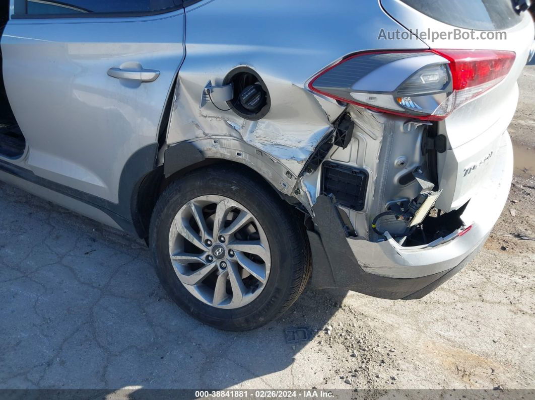 2018 Hyundai Tucson Sel Plus Silver vin: KM8J3CA40JU763916