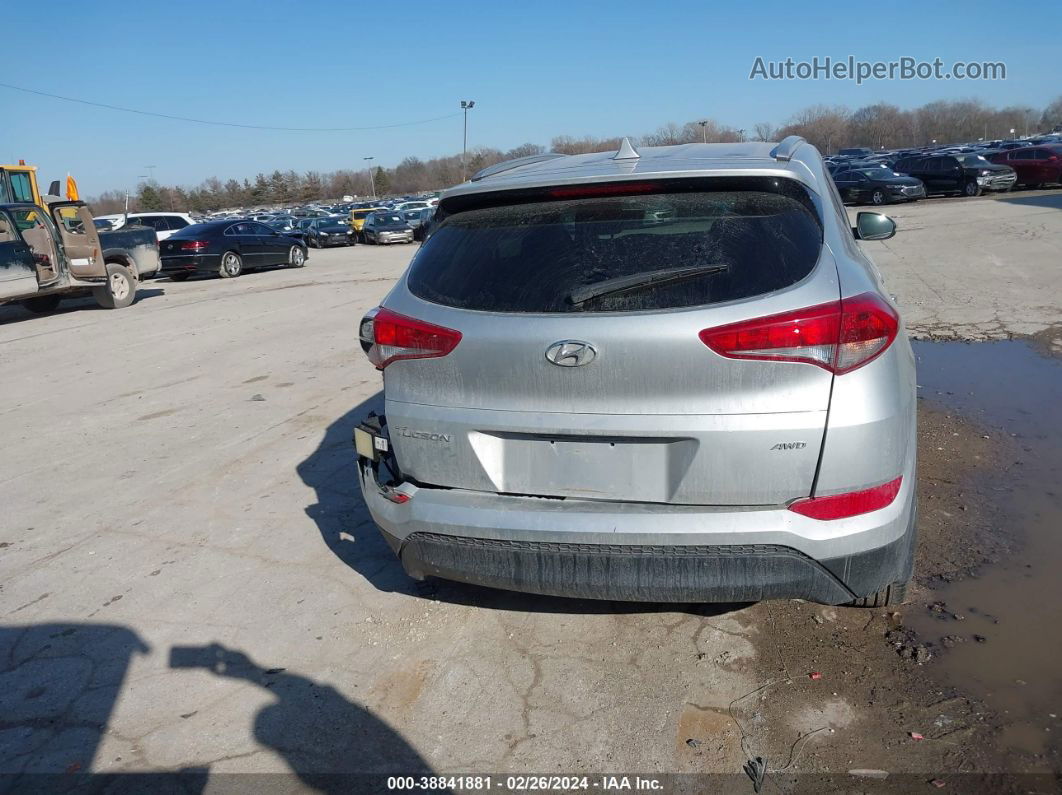 2018 Hyundai Tucson Sel Plus Silver vin: KM8J3CA40JU763916