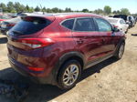 2017 Hyundai Tucson Limited Burgundy vin: KM8J3CA41HU312603