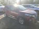 2017 Hyundai Tucson Limited Burgundy vin: KM8J3CA41HU473629