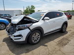 2017 Hyundai Tucson Limited White vin: KM8J3CA41HU481391