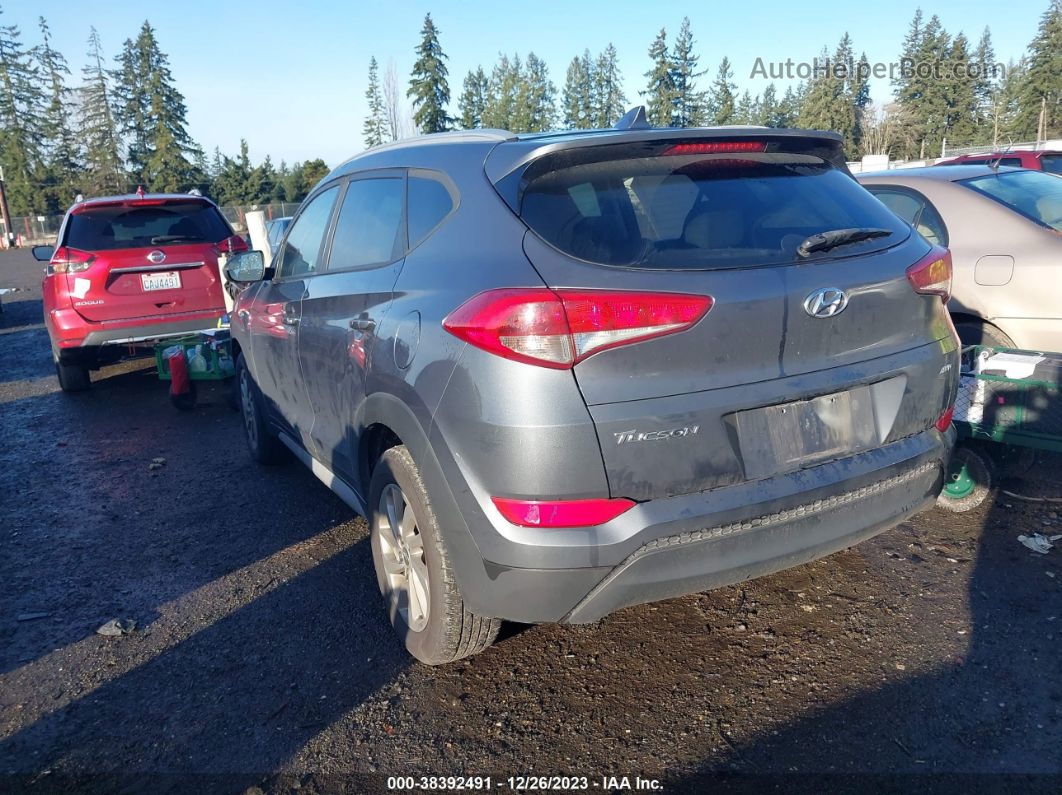 2018 Hyundai Tucson Sel Gray vin: KM8J3CA41JU660777