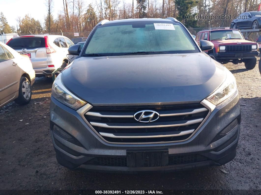 2018 Hyundai Tucson Sel Gray vin: KM8J3CA41JU660777