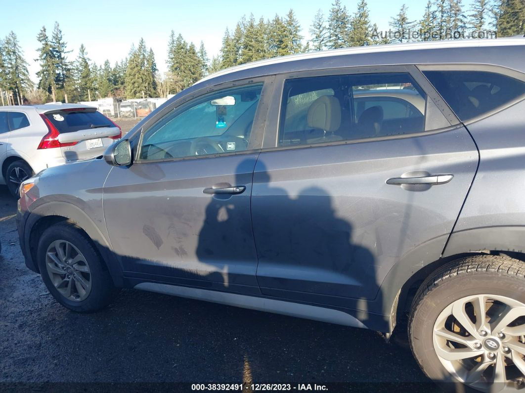 2018 Hyundai Tucson Sel Gray vin: KM8J3CA41JU660777