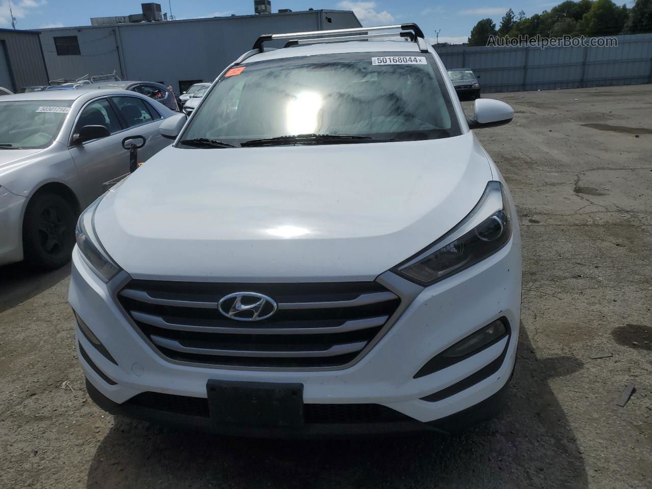 2018 Hyundai Tucson Sel White vin: KM8J3CA41JU690801