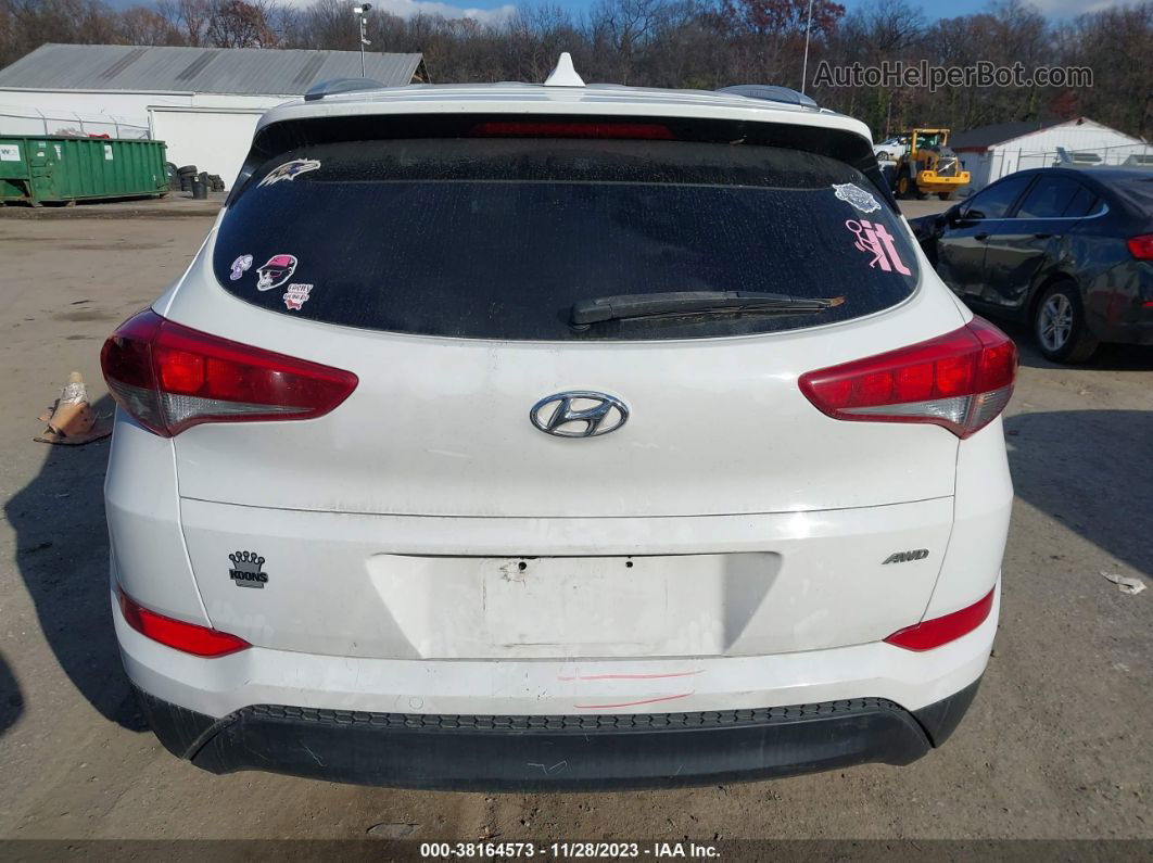 2018 Hyundai Tucson Sel Белый vin: KM8J3CA41JU712554