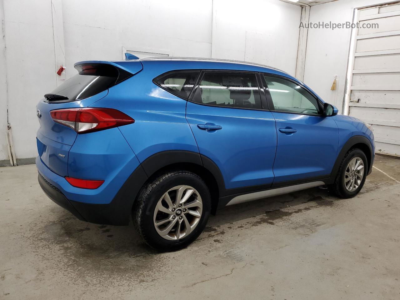 2018 Hyundai Tucson Sel Blue vin: KM8J3CA41JU718046