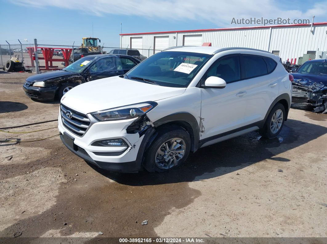 2018 Hyundai Tucson Sel Белый vin: KM8J3CA41JU827929