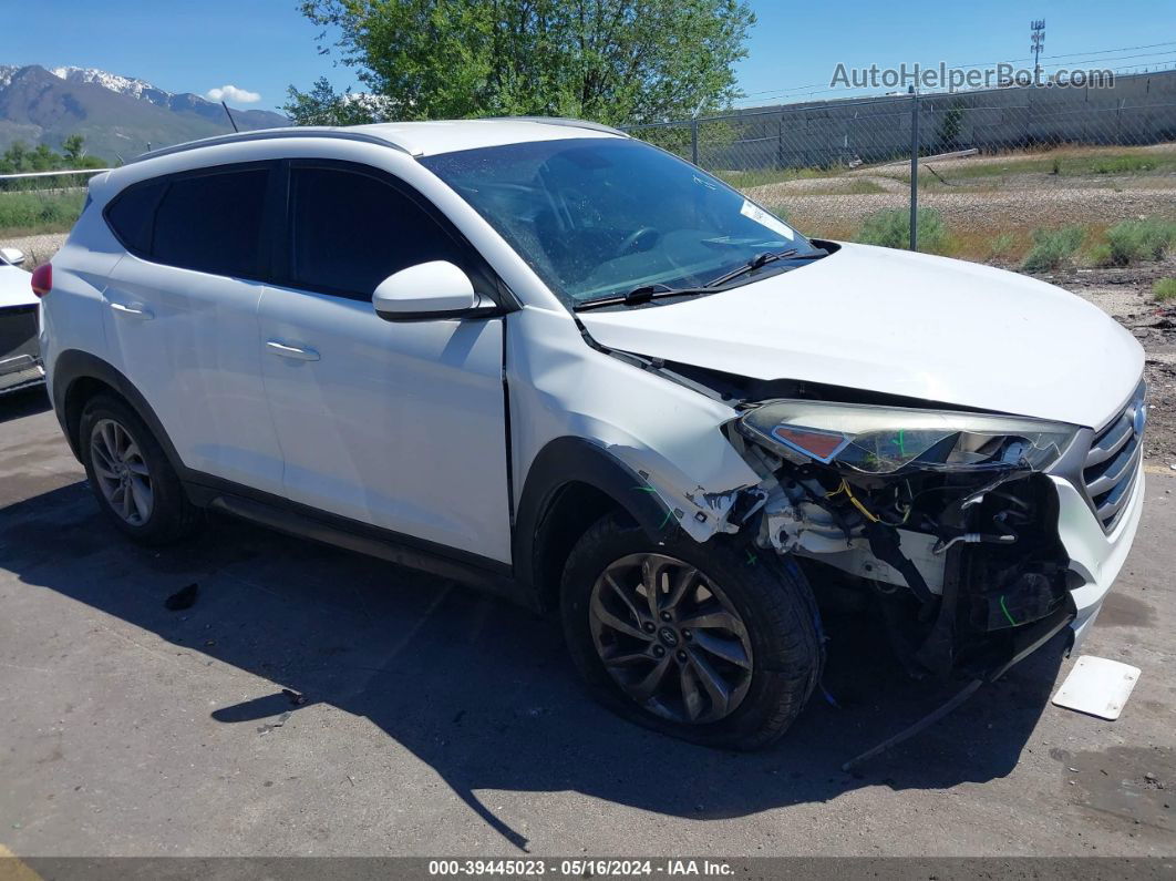 2016 Hyundai Tucson Se White vin: KM8J3CA42GU084156