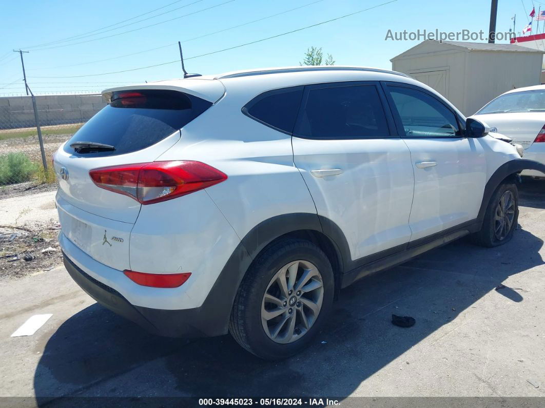 2016 Hyundai Tucson Se Белый vin: KM8J3CA42GU084156