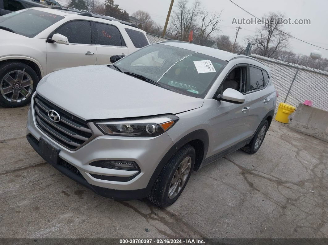 2016 Hyundai Tucson Se Silver vin: KM8J3CA42GU143738