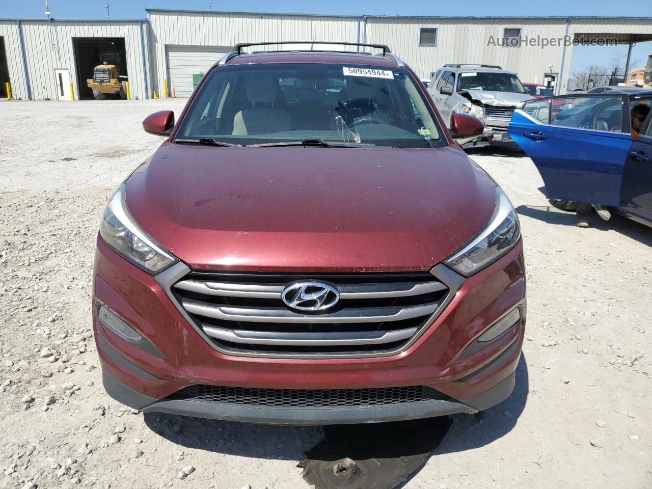 2016 Hyundai Tucson Limited Red vin: KM8J3CA42GU196908