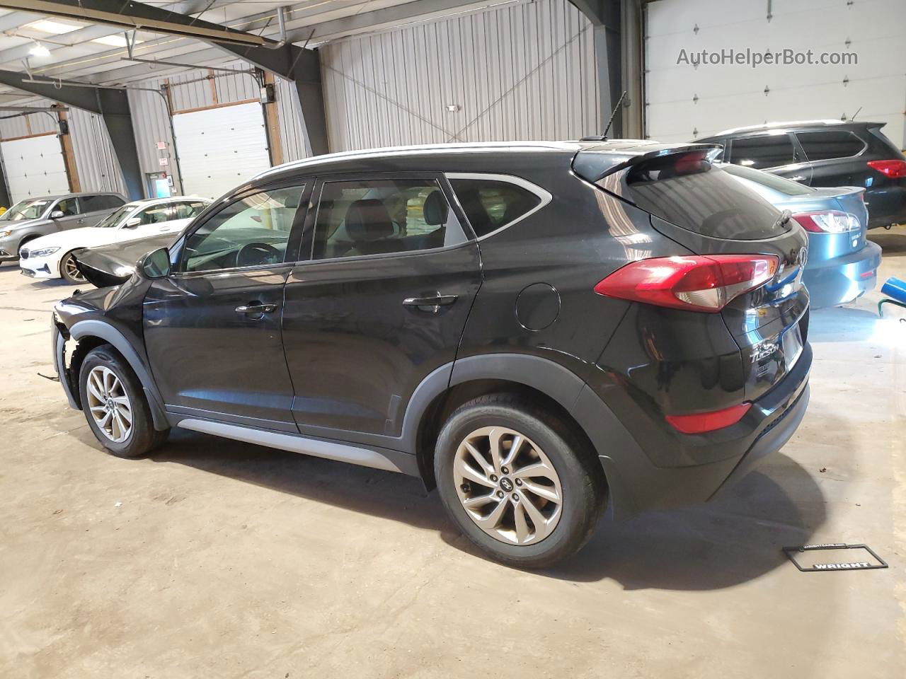 2017 Hyundai Tucson Limited Black vin: KM8J3CA42HU290787