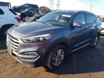 2017 Hyundai Tucson Limited Gray vin: KM8J3CA42HU421667