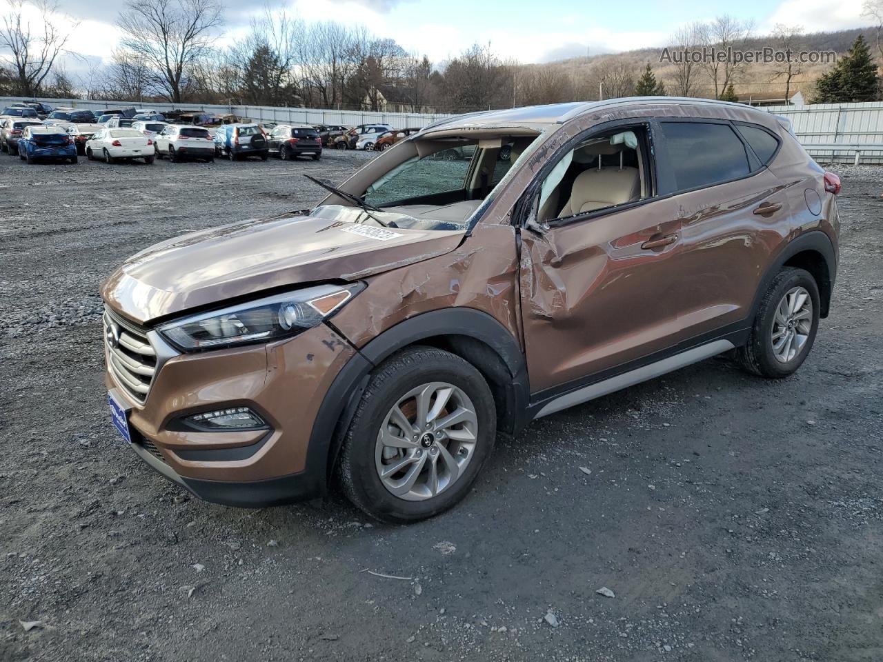 2017 Hyundai Tucson Limited Gold vin: KM8J3CA42HU426285