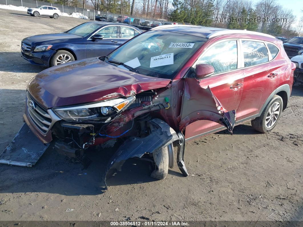 2017 Hyundai Tucson Se Plus Red vin: KM8J3CA42HU429901