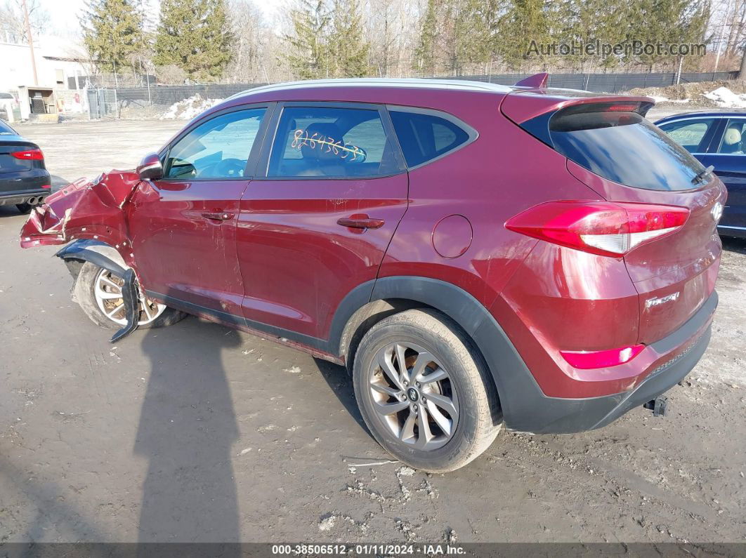 2017 Hyundai Tucson Se Plus Red vin: KM8J3CA42HU429901