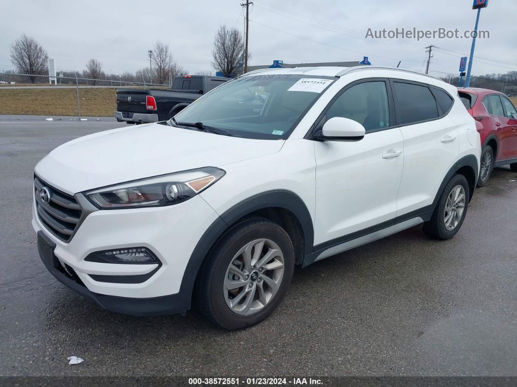 2017 Hyundai Tucson Se White vin: KM8J3CA42HU437769