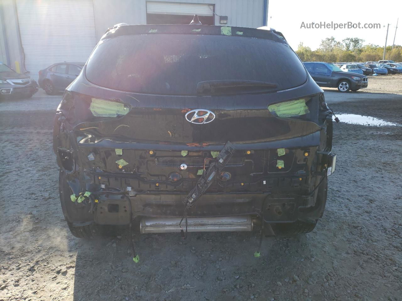 2017 Hyundai Tucson Limited Черный vin: KM8J3CA42HU464762