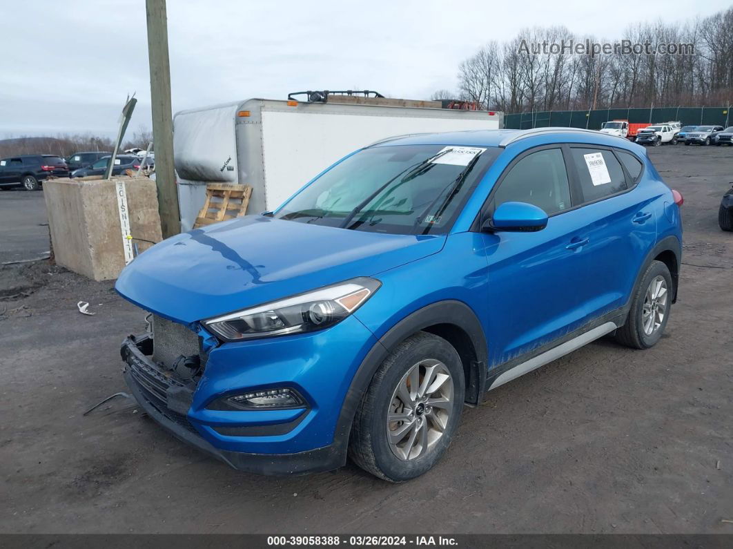 2018 Hyundai Tucson Sel Blue vin: KM8J3CA42JU624645