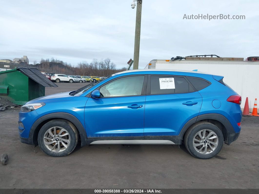 2018 Hyundai Tucson Sel Blue vin: KM8J3CA42JU624645