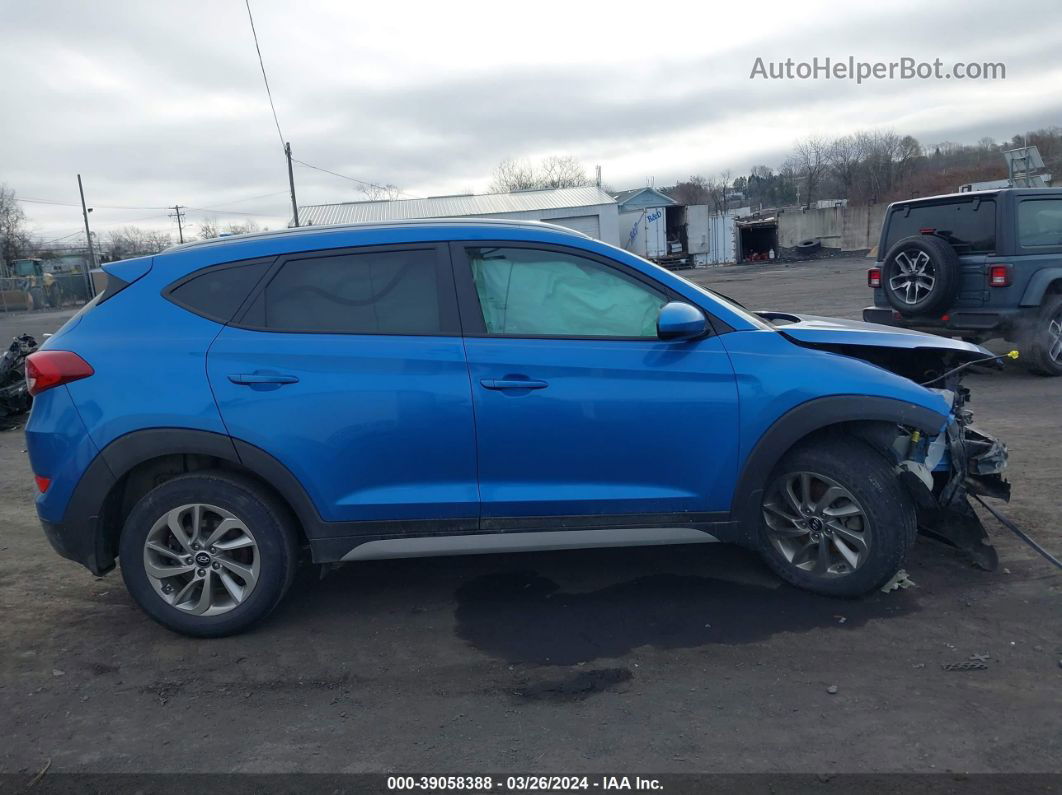 2018 Hyundai Tucson Sel Blue vin: KM8J3CA42JU624645