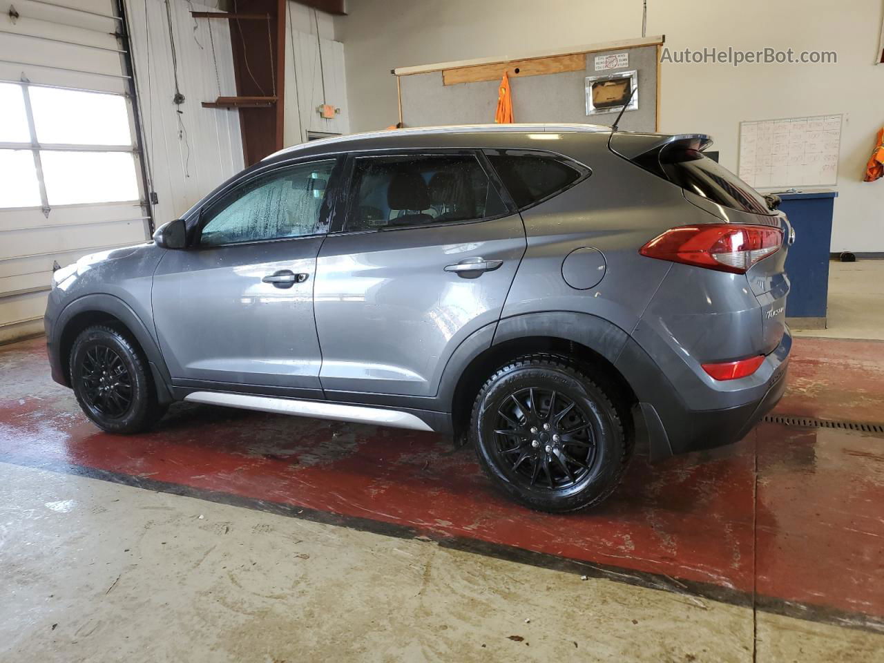 2017 Hyundai Tucson Limited Gray vin: KM8J3CA43HU293441