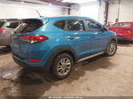 2017 Hyundai Tucson Se Blue vin: KM8J3CA43HU444990