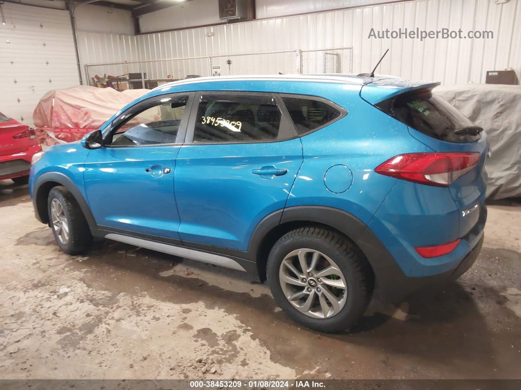 2017 Hyundai Tucson Se Blue vin: KM8J3CA43HU444990